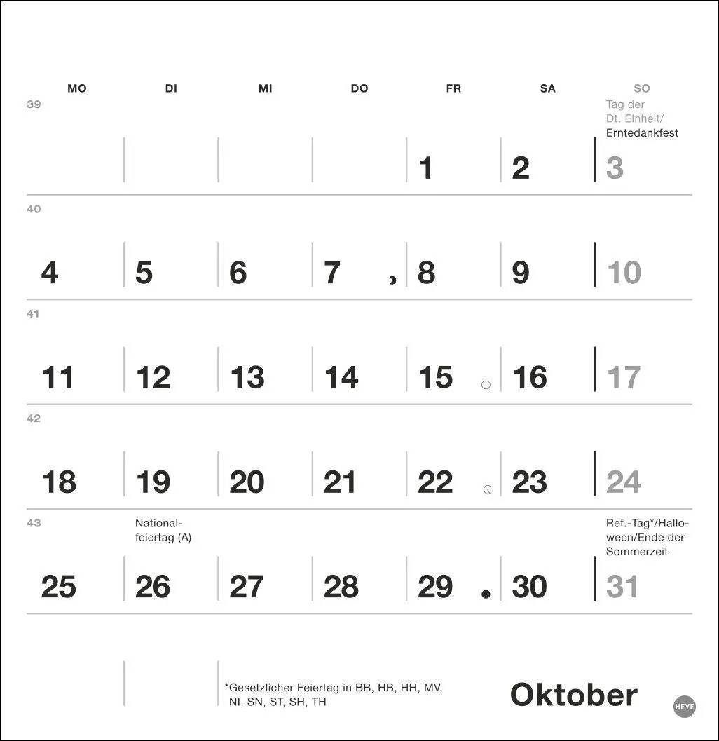 Bild: 9783756416820 | Black&amp;White Monatsplaner zum Aufstellen 2027 | Kalender | 13 S. | 2027