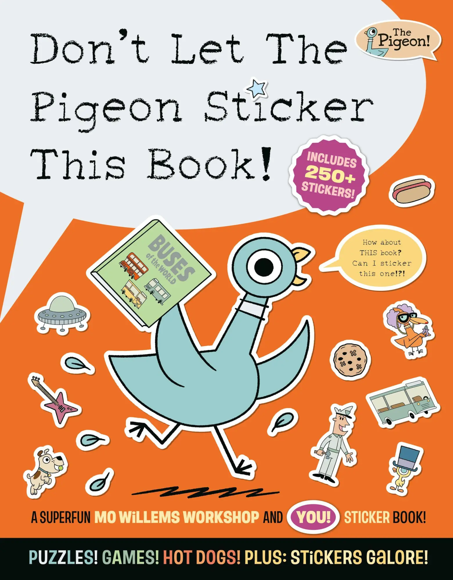 Cover: 9781454966920 | Don't Let The Pigeon Sticker This Book! | Mo Willems | Taschenbuch
