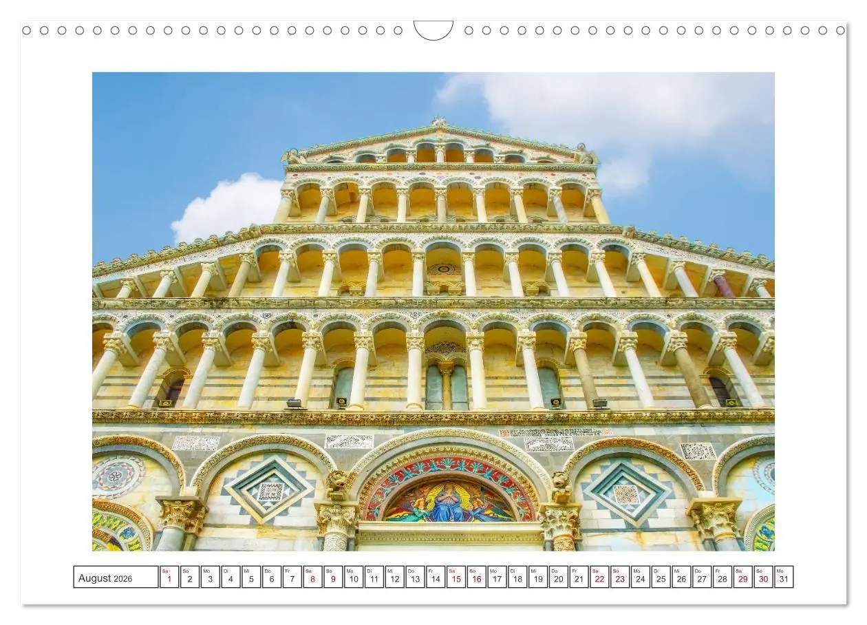 Bild: 9783457356920 | Pisa - wunderschönes Reiseziel (Wandkalender 2026 DIN A3 quer),...