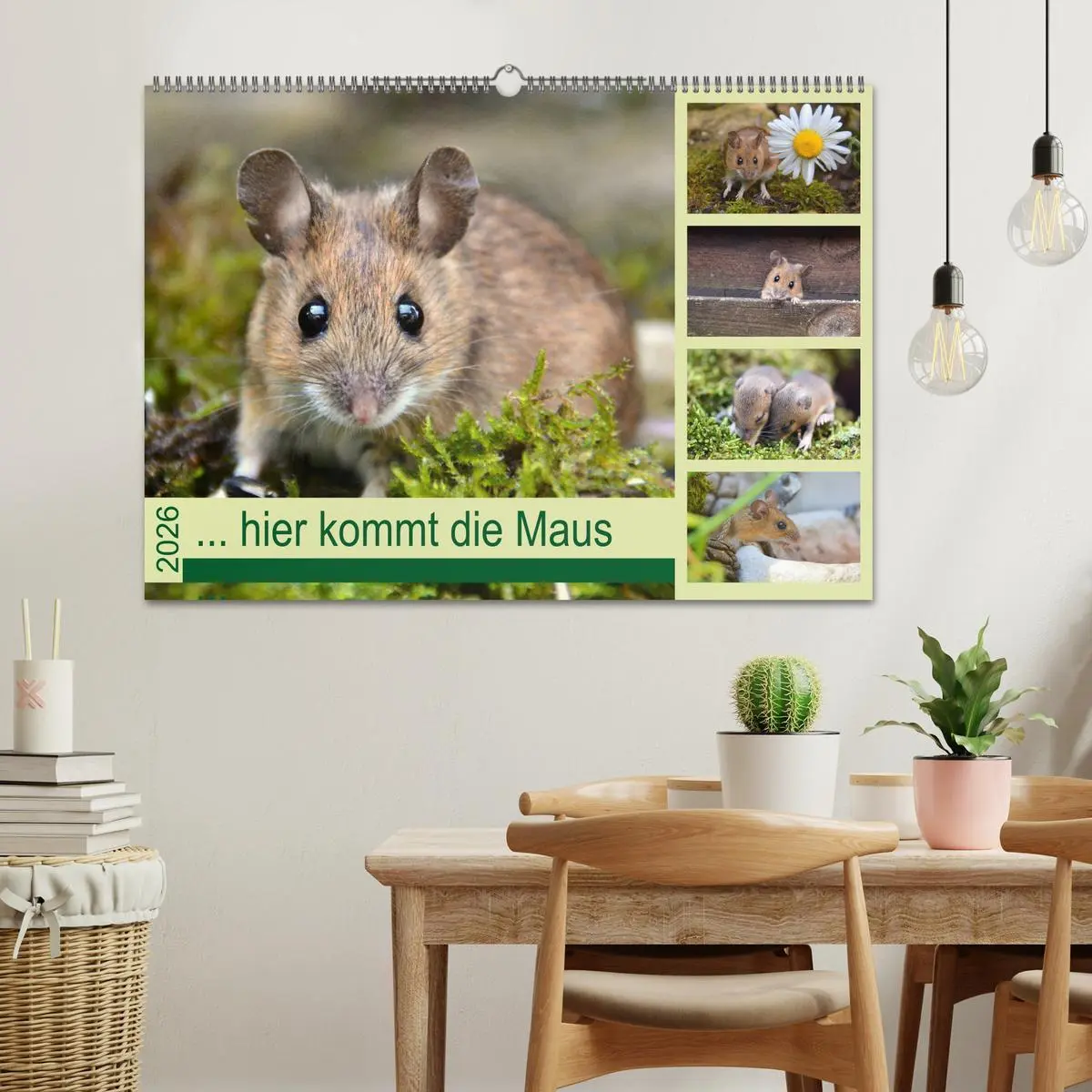 Bild: 9783457806920 | ... hier kommt die Maus ... (Wandkalender 2026 DIN A2 quer),...