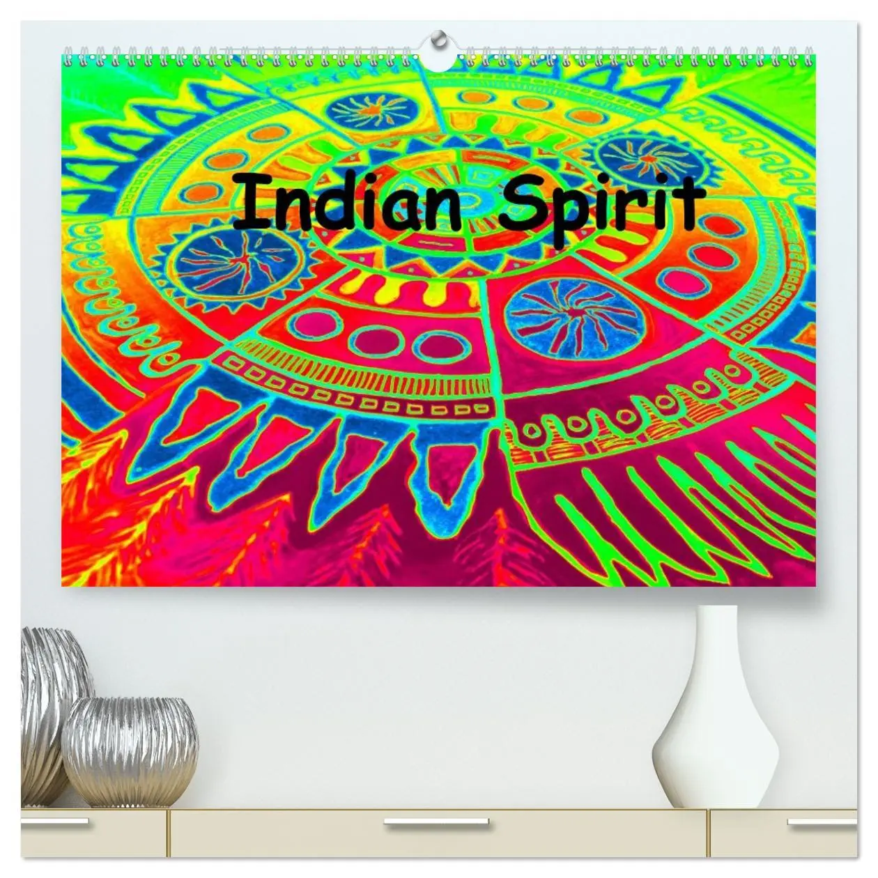 Cover: 9783516206920 | Indian Spirit (hochwertiger Premium Wandkalender 2026 DIN A2 quer),...