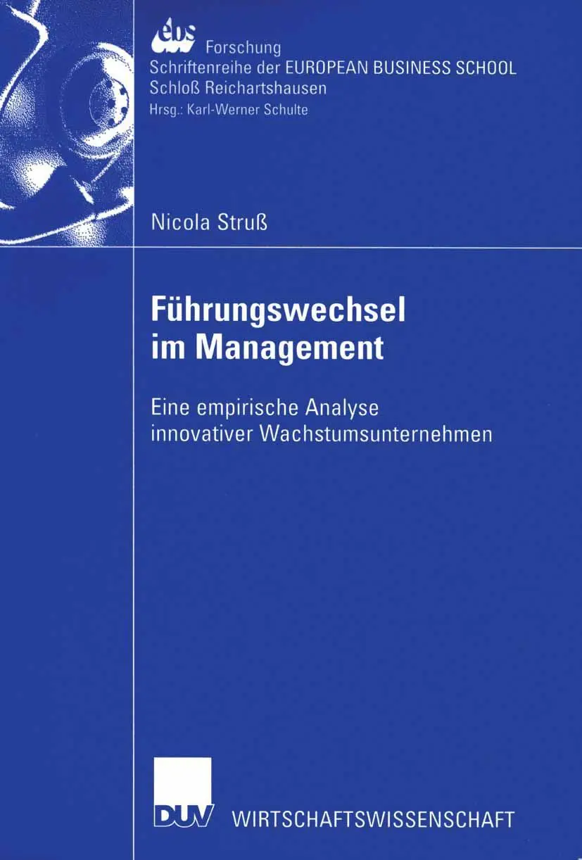 Cover: 9783824406920 | Führungswechsel im Management | Nicola Struß | Taschenbuch | xxx
