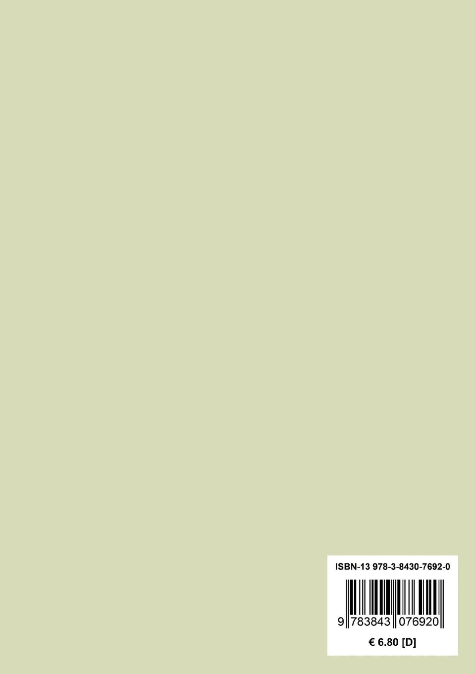 Rückseite: 9783843076920 | Der stumme Prophet | Roman | Joseph Roth | Taschenbuch | 152 S. | 2016