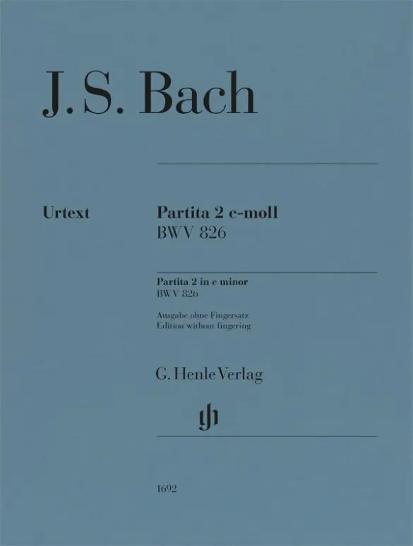 Cover: 9790201816920 | Johann Sebastian Bach - Partita Nr. 2 c-moll BWV 826 | Scheideler
