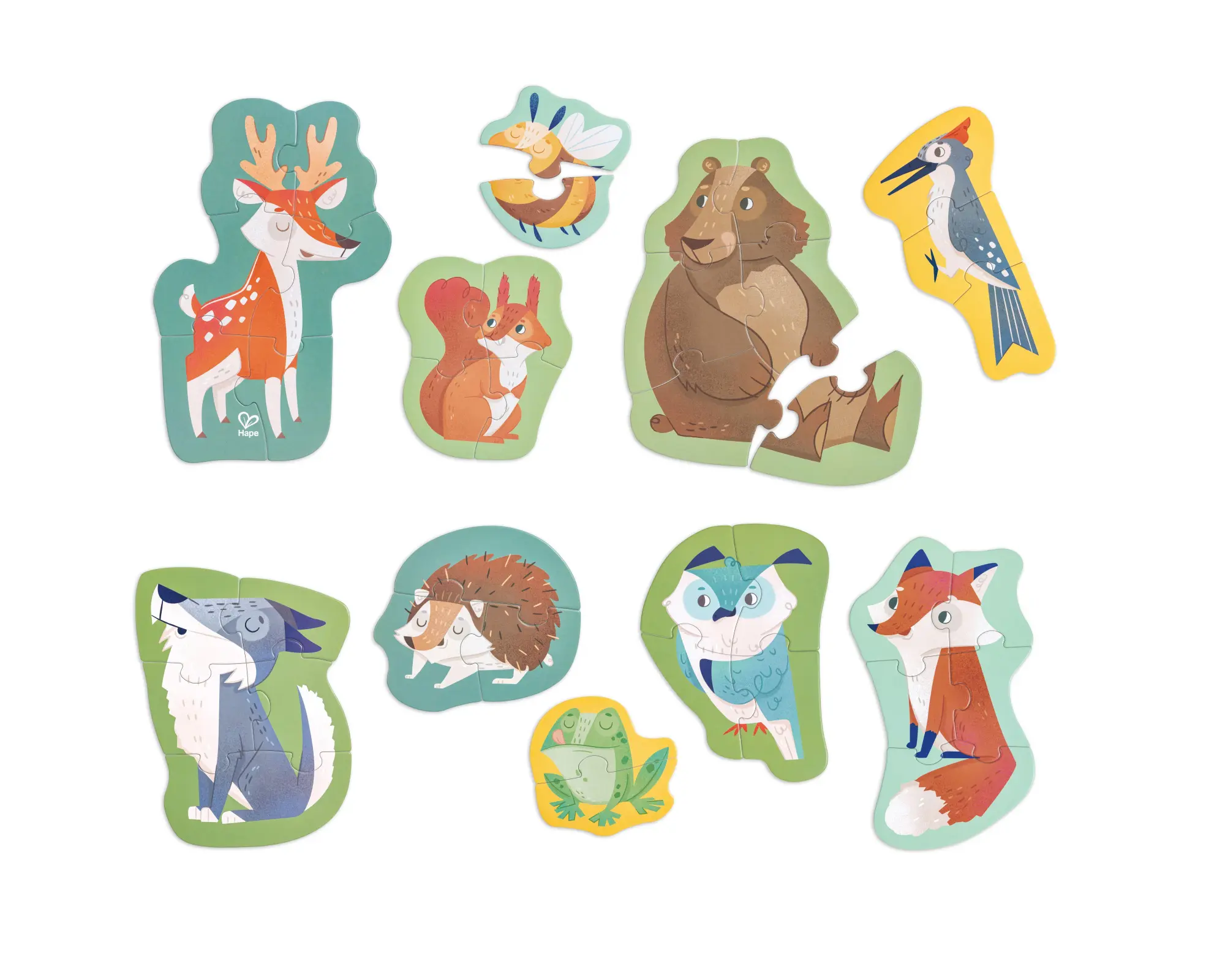 Bild: 6943478047020 | Hape - Waldfreunde-Puzzle | Toynamics Europe GmbH | E1650 | Deutsch
