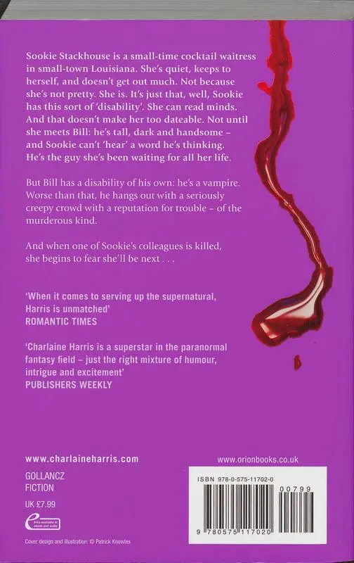 Rückseite: 9780575117020 | Dead Until Dark | The book that inspired the HBO sensation True Blood