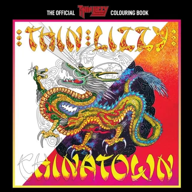 Cover: 9781838147020 | The Official Thin Lizzy Colouring Book | Rock N' Roll Colouring | Buch