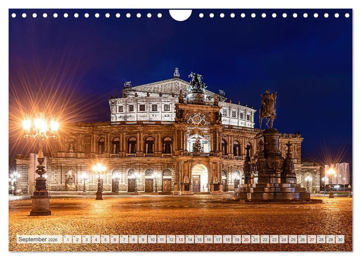 Bild: 9783457557020 | Dresdner Momente (Wandkalender 2026 DIN A4 quer), CALVENDO...