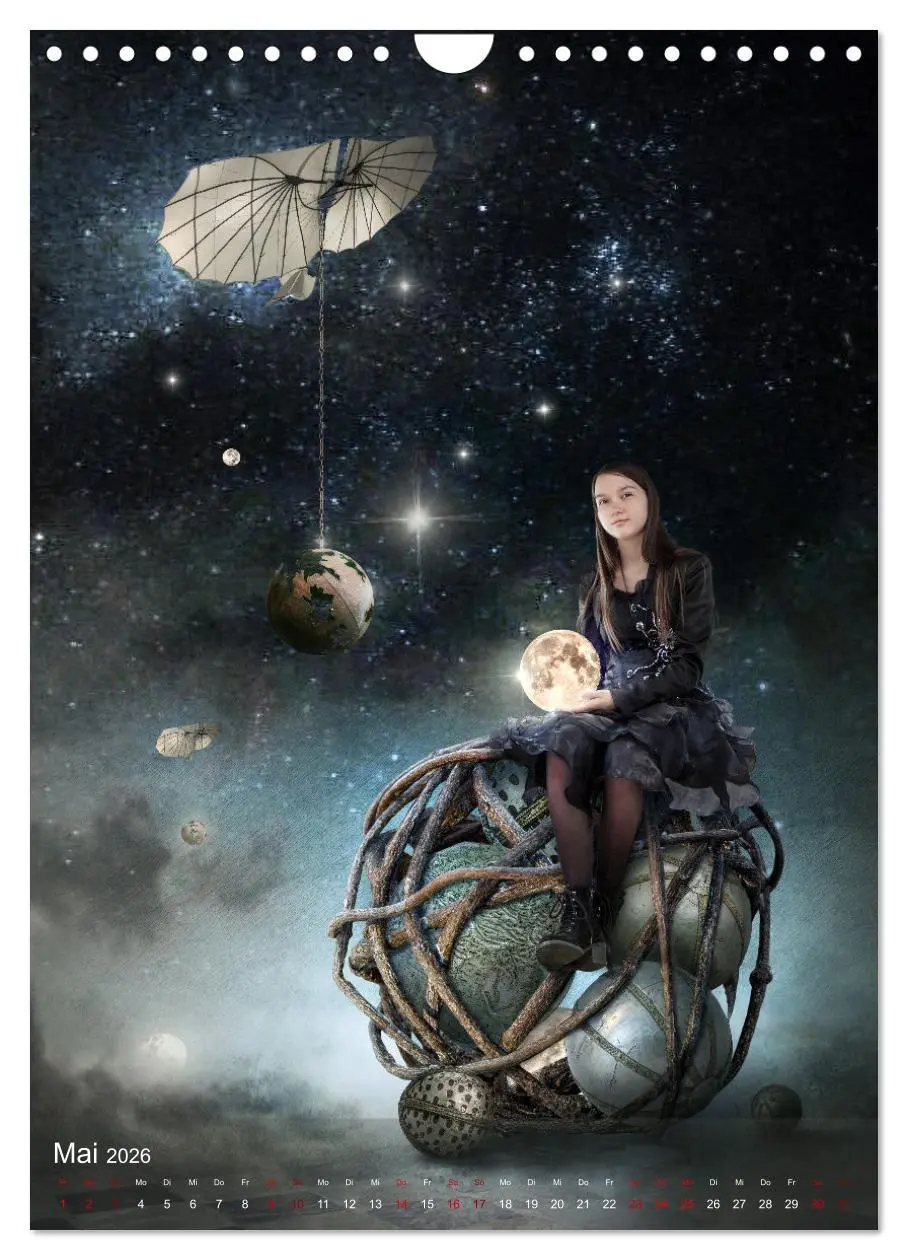 Bild: 9783516337020 | Hinter dem Horizont im Reich der Fantasie (Wandkalender 2026 DIN A4...
