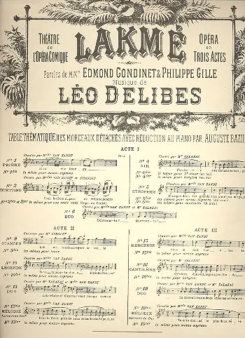 Air de Lakme No.10 bis - Laudate Dominum
