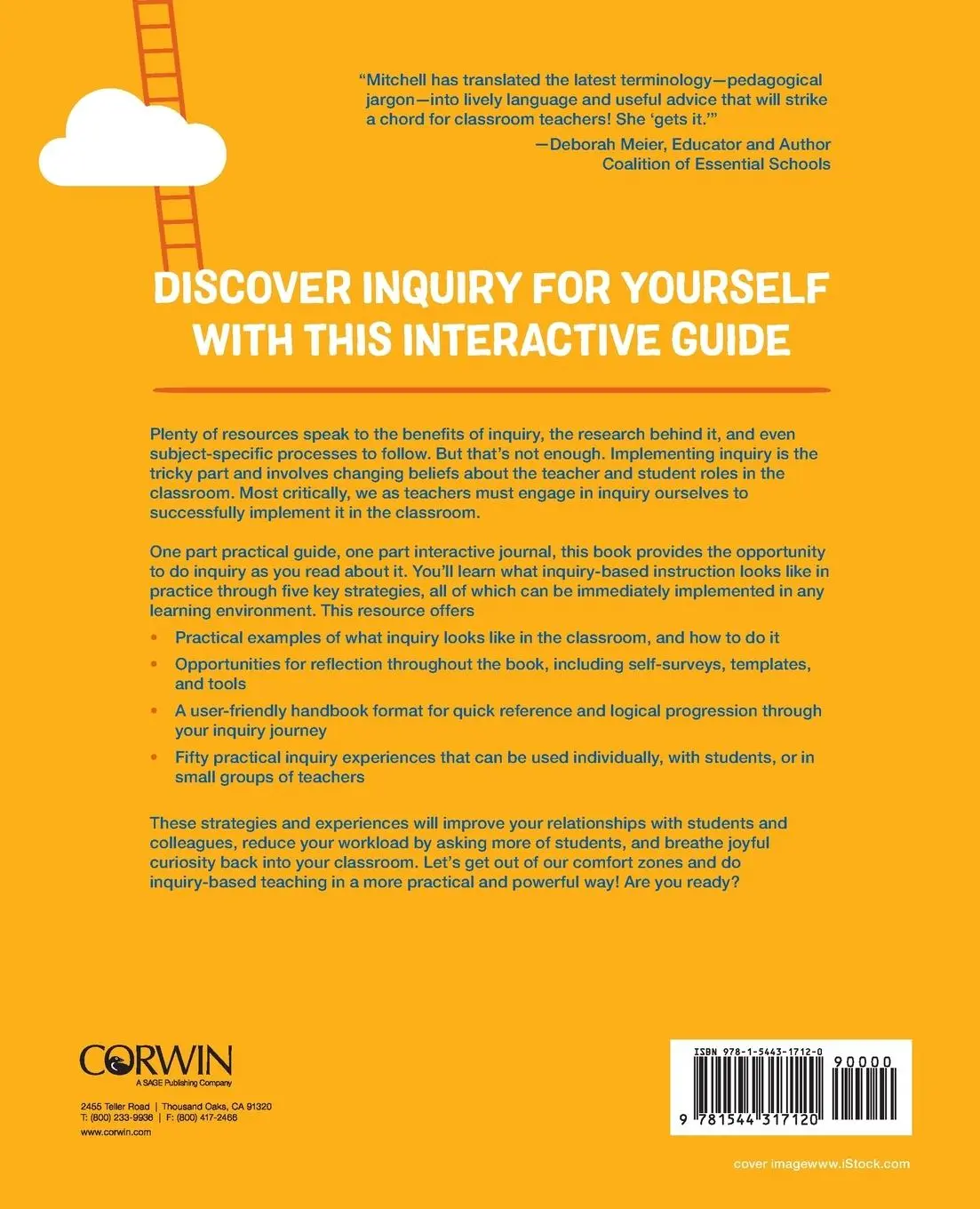 Rückseite: 9781544317120 | Experience Inquiry | 5 Powerful Strategies, 50 Practical Experiences