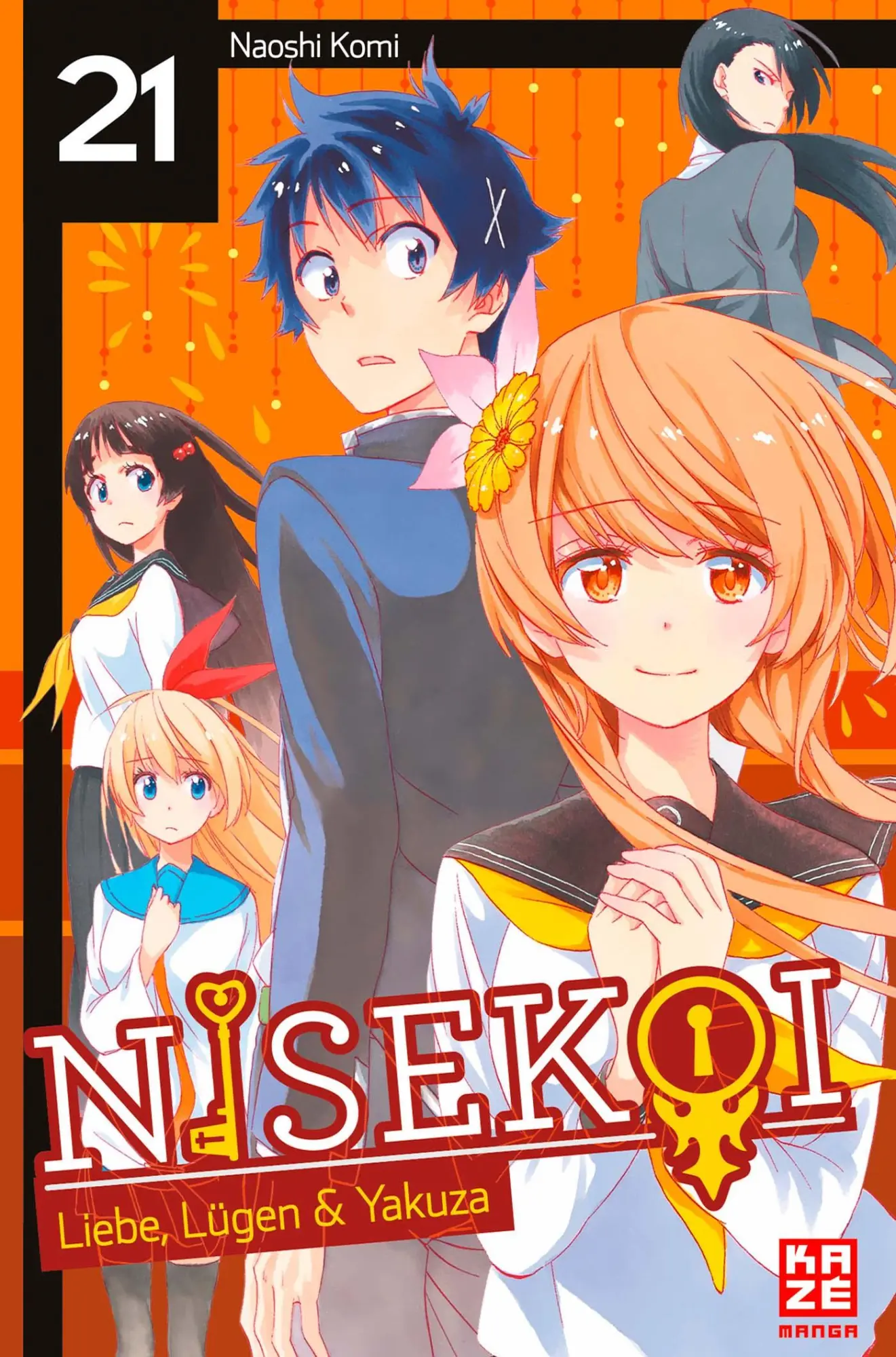 Cover: 9782889217120 | Nisekoi 21 | Liebe, Lügen &amp; Yakuza | Naoshi Komi | Taschenbuch | 2017