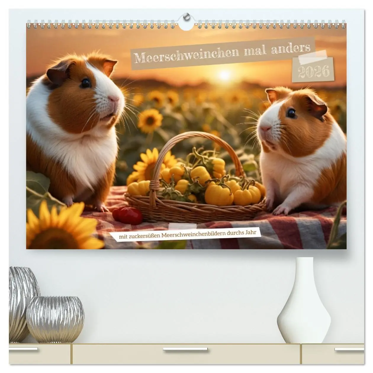 Cover: 9783457477120 | Meerschweinchen mal anders! (hochwertiger Premium Wandkalender 2026...