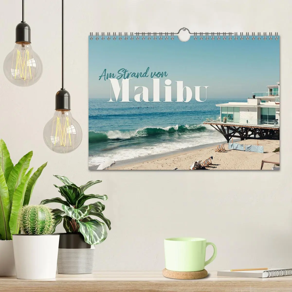 Bild: 9783457617120 | Am Strand von Malibu (Wandkalender 2026 DIN A4 quer), CALVENDO...
