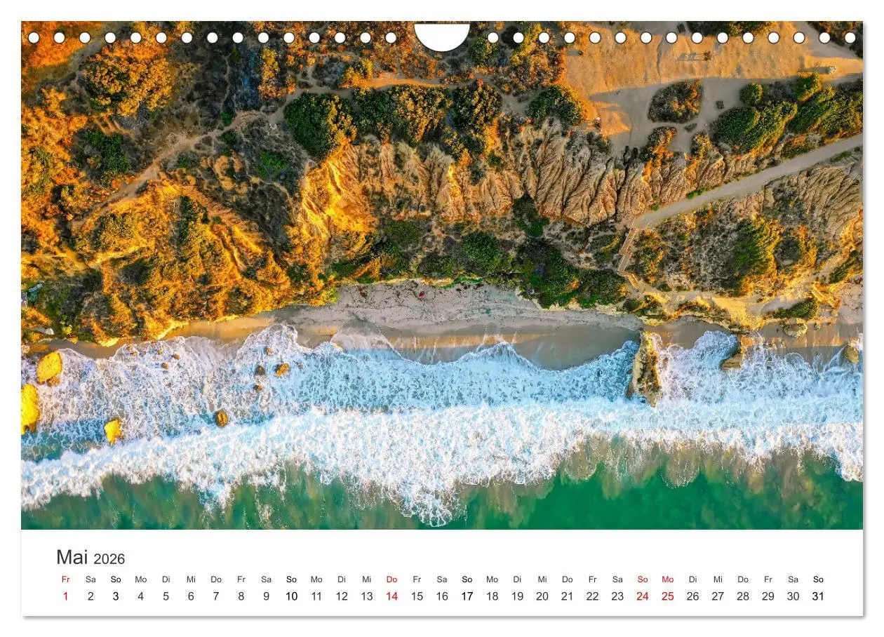 Bild: 9783457617120 | Am Strand von Malibu (Wandkalender 2026 DIN A4 quer), CALVENDO...