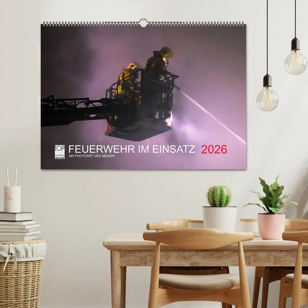 Bild: 9783516017120 | FEUERWEHR IM EINSATZ (Wandkalender 2026 DIN A2 quer), CALVENDO...