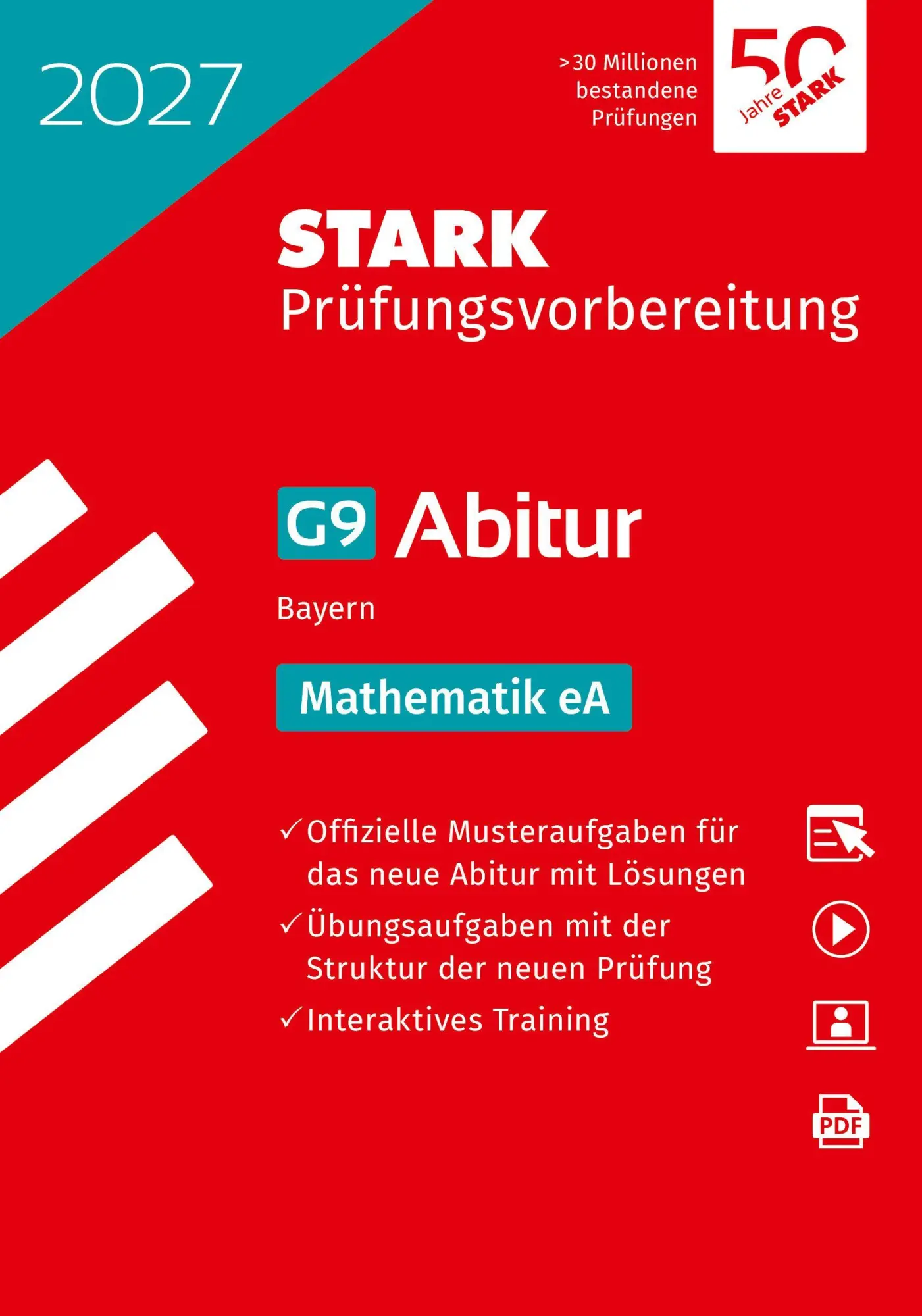 Cover: 9783849067120 | STARK Mathematik eA - Abitur 2027 Bayern - Prüfungsvorbereitung | 2026