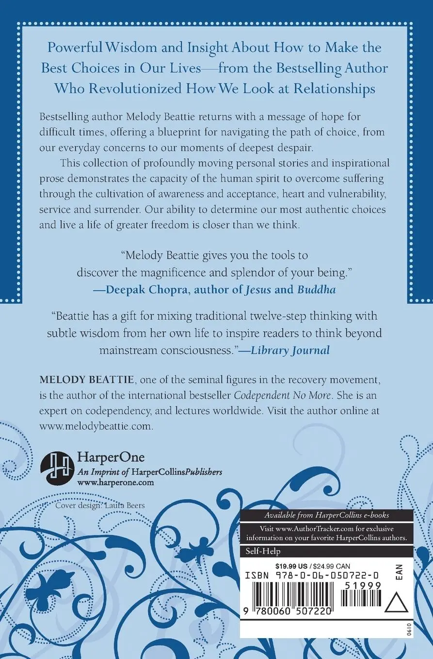 Rückseite: 9780060507220 | Choices | Taking Control of Your Life and Making It Matter | Beattie