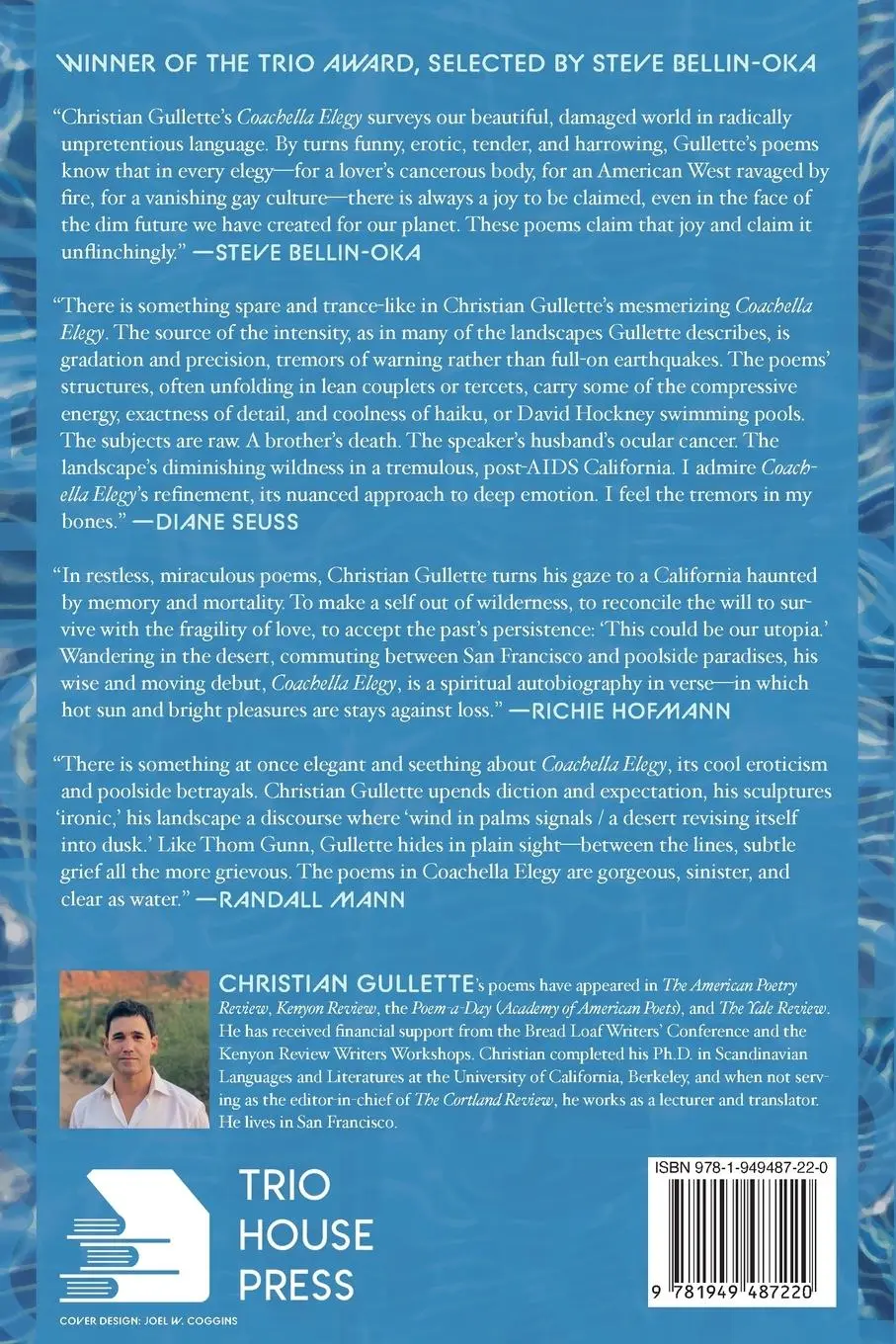Rückseite: 9781949487220 | Coachella Elegy | Christian Gullette | Taschenbuch | Englisch | 2024