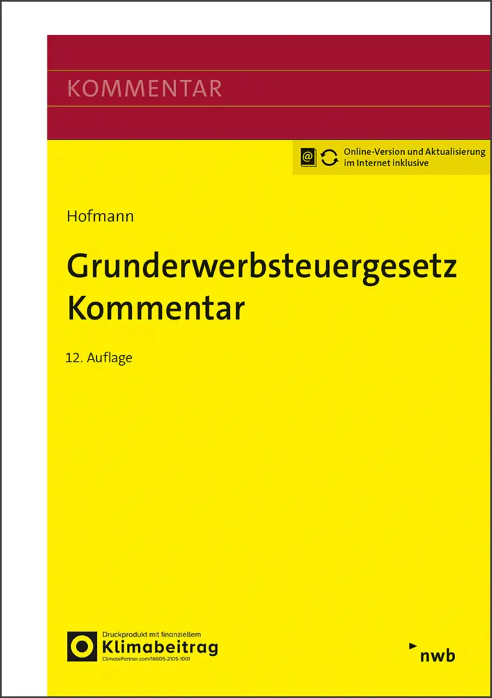 Cover: 9783482667220 | Grunderwerbsteuergesetz Kommentar | Torsten Bock (u. a.) | Bundle