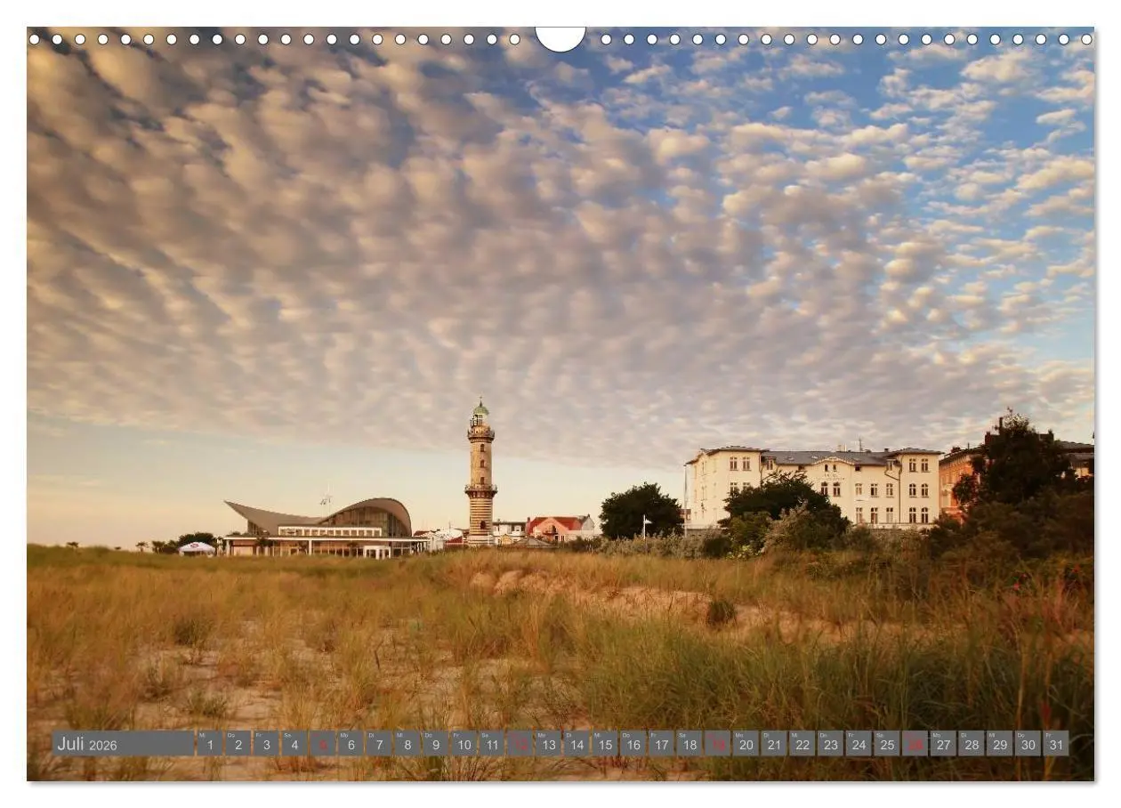 Bild: 9783516177220 | Ostseebad Warnemünde (Wandkalender 2026 DIN A3 quer), CALVENDO...