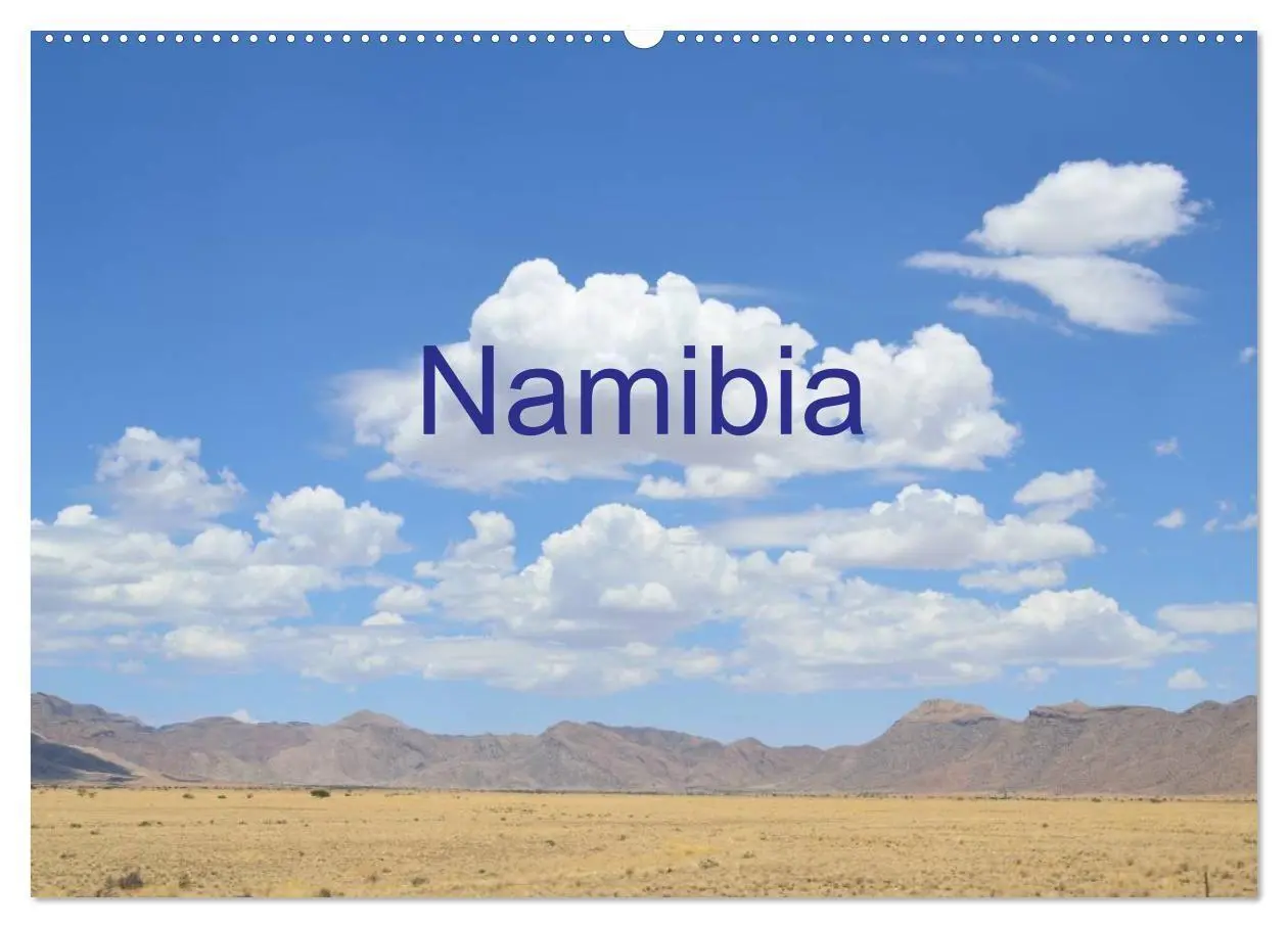 Cover: 9783594227220 | Namibia (Wandkalender 2027 DIN A2 quer), CALVENDO Monatskalender