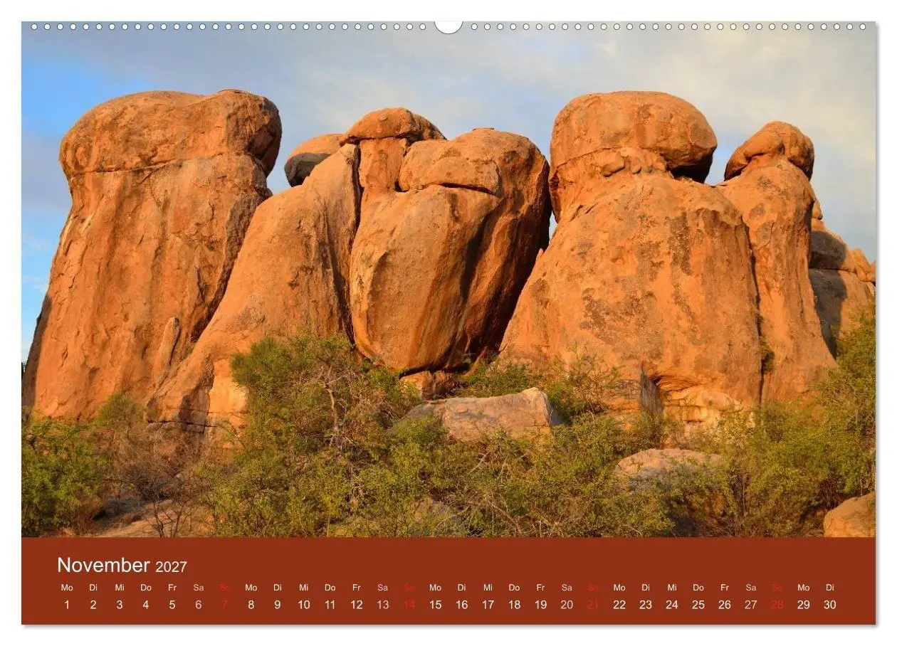 Bild: 9783594227220 | Namibia (Wandkalender 2027 DIN A2 quer), CALVENDO Monatskalender