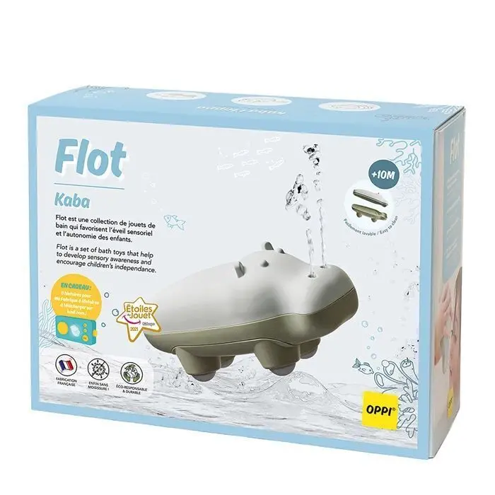 Cover: 3770012737320 | OPPI TOYS - Flot Badespielzeug Nilpferd | Deutsch | 2025 | OPPI TOYS