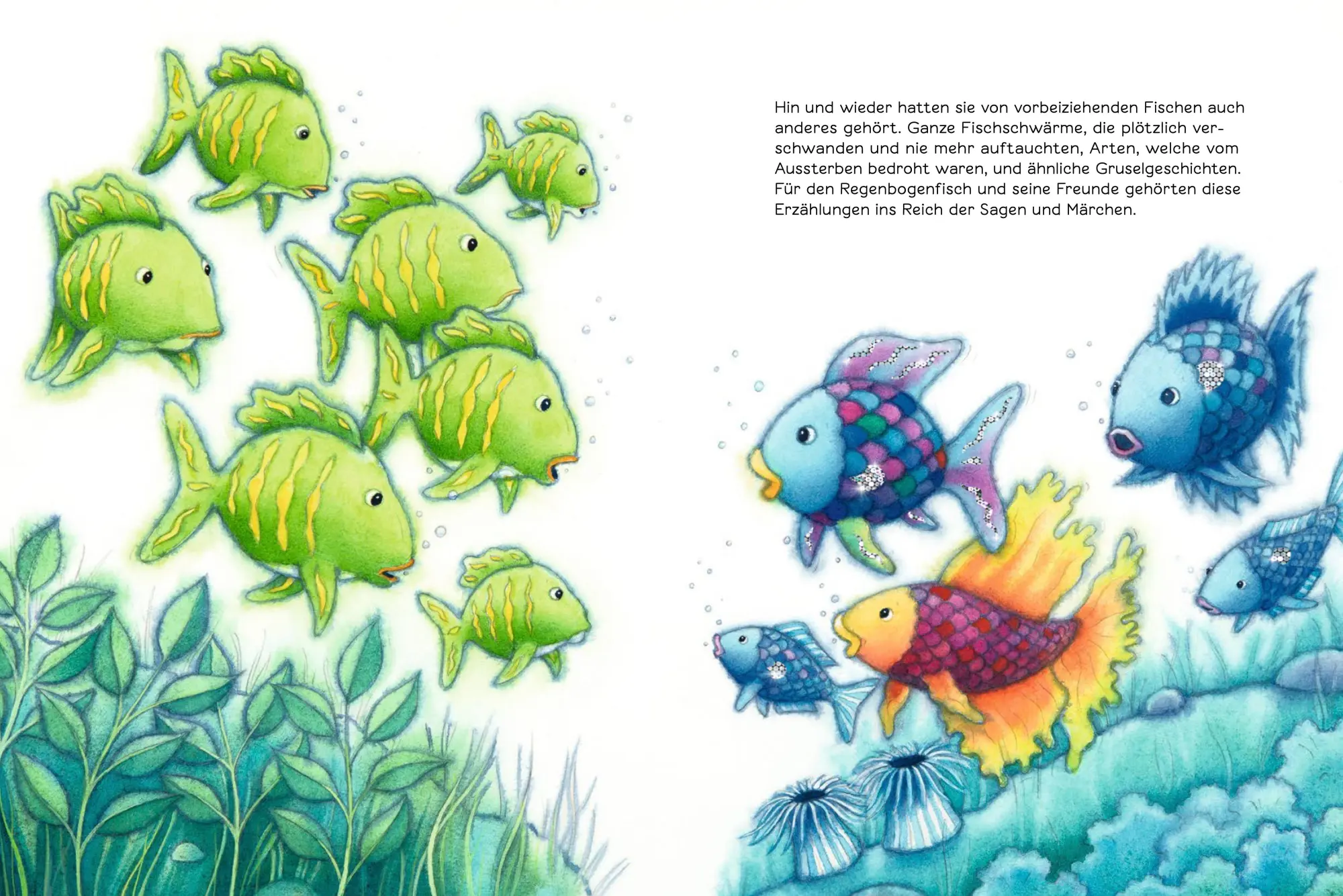 Bild: 9783314107320 | Der Regenbogenfisch in Gefahr | Marcus Pfister | Buch | 32 S. | 2025