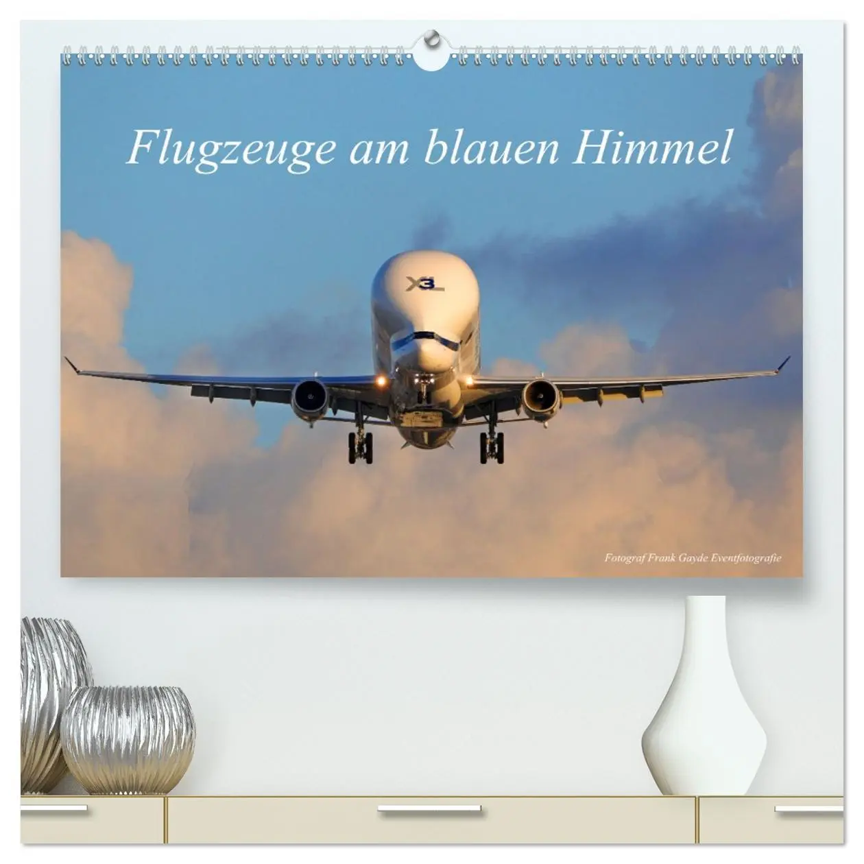 Cover: 9783457457320 | Flugzeuge am blauen Himmel (hochwertiger Premium Wandkalender 2026...