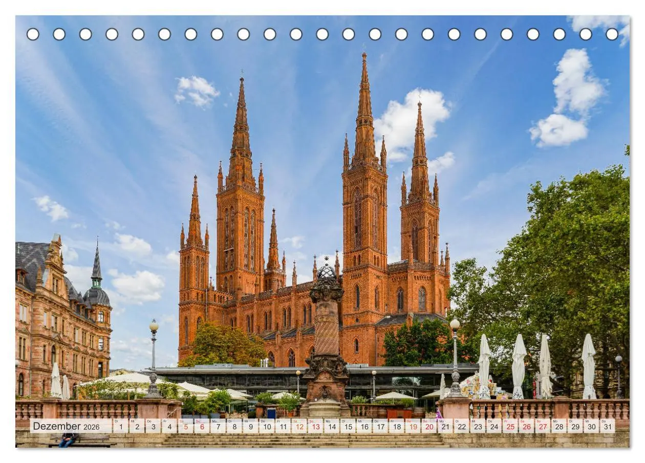 Bild: 9783457767320 | Wiesbaden Impressionen (Tischkalender 2026 DIN A5 quer), CALVENDO...