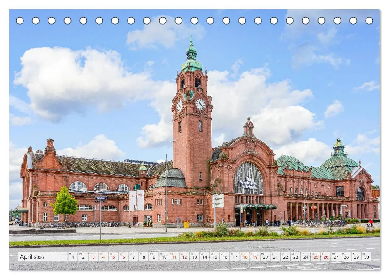 Bild: 9783457767320 | Wiesbaden Impressionen (Tischkalender 2026 DIN A5 quer), CALVENDO...