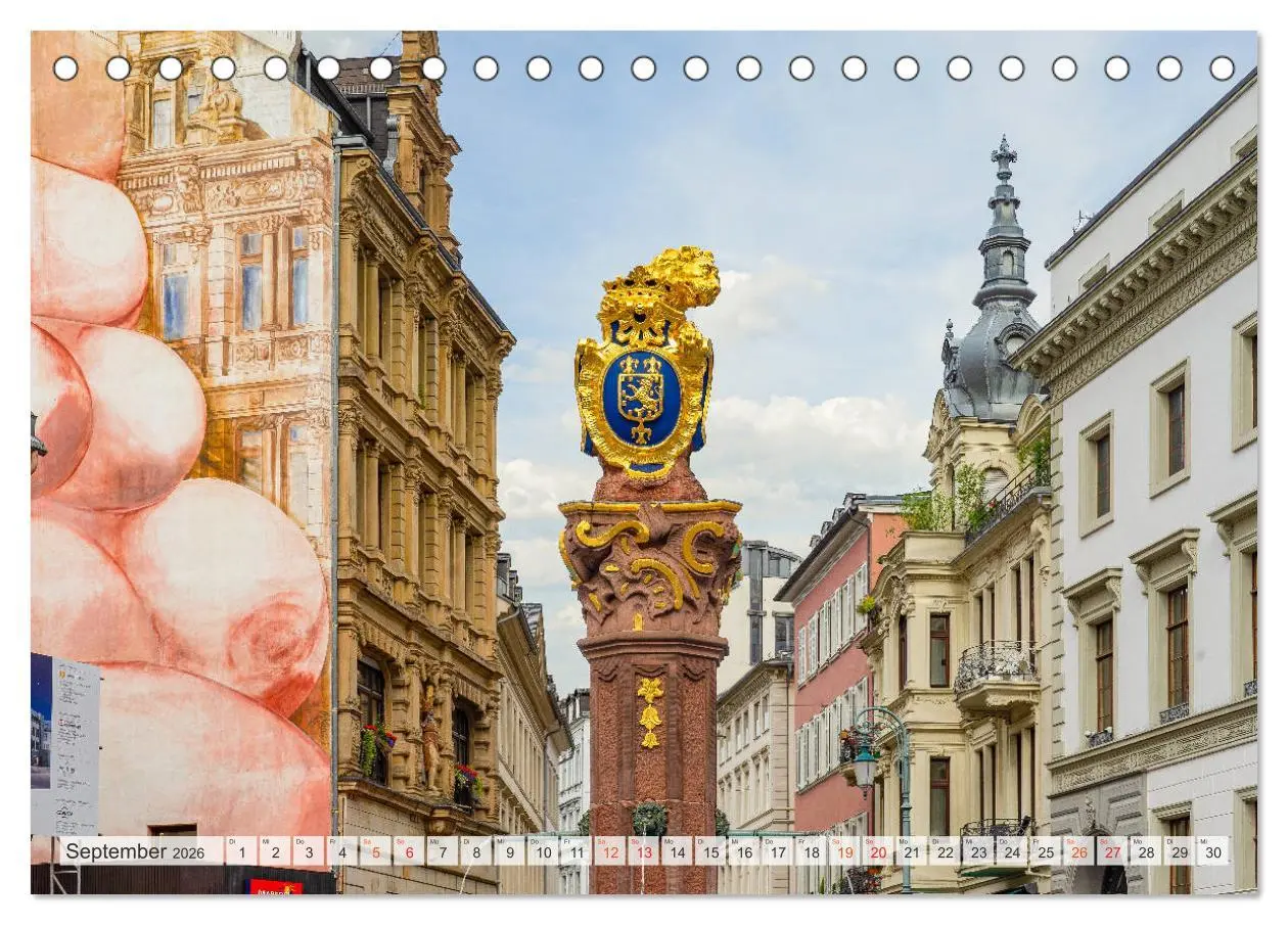 Bild: 9783457767320 | Wiesbaden Impressionen (Tischkalender 2026 DIN A5 quer), CALVENDO...