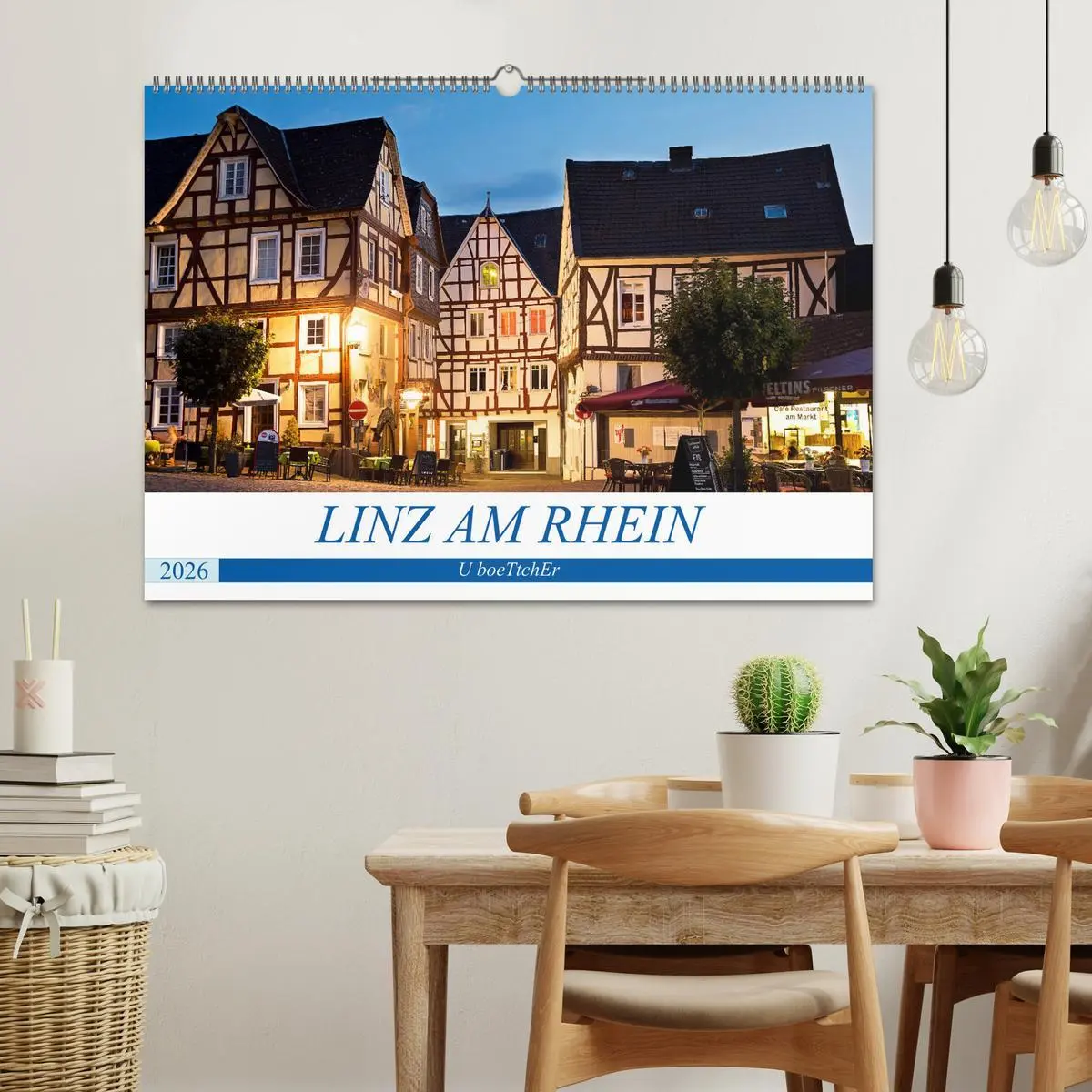 Bild: 9783457837320 | LINZ AM RHEIN (Wandkalender 2026 DIN A2 quer), CALVENDO Monatskalender