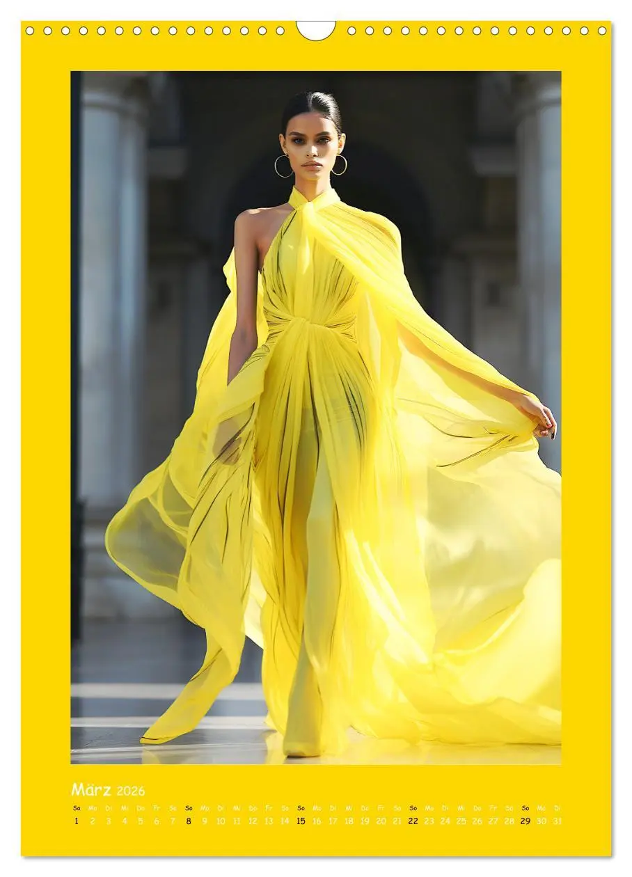 Bild: 9783516307320 | Fashion Show. Zeitlose Haute Coutour (Wandkalender 2026 DIN A3...