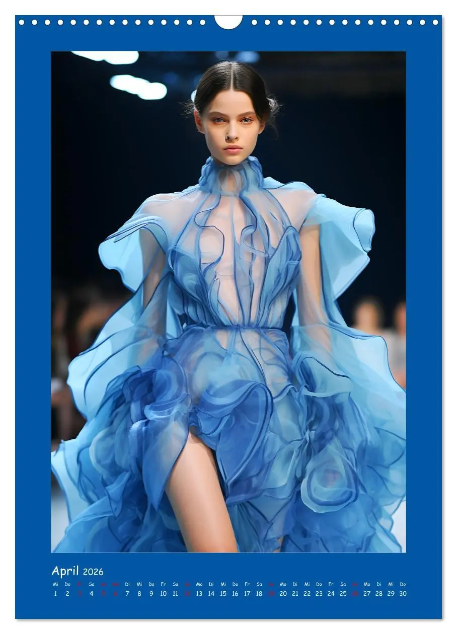 Bild: 9783516307320 | Fashion Show. Zeitlose Haute Coutour (Wandkalender 2026 DIN A3...