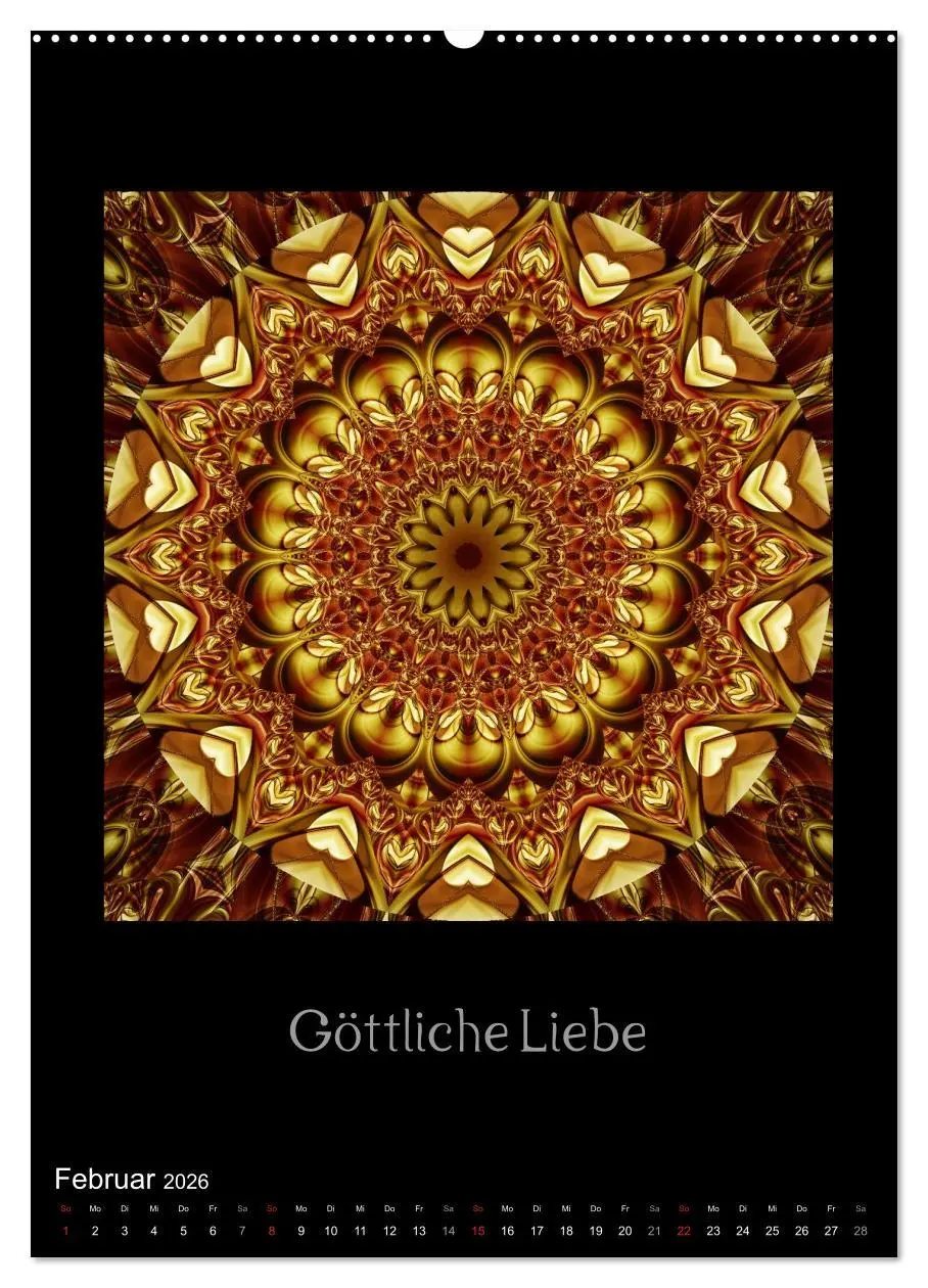 Bild: 9783516477320 | Mandalas - Spiegel der Seele (hochwertiger Premium Wandkalender...