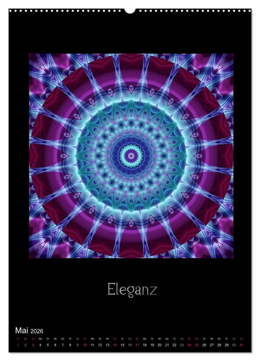 Bild: 9783516477320 | Mandalas - Spiegel der Seele (hochwertiger Premium Wandkalender...