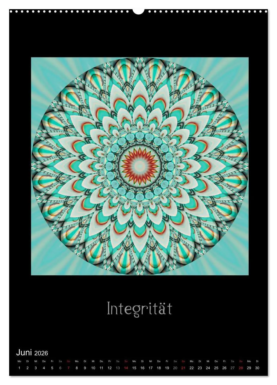 Bild: 9783516477320 | Mandalas - Spiegel der Seele (hochwertiger Premium Wandkalender...