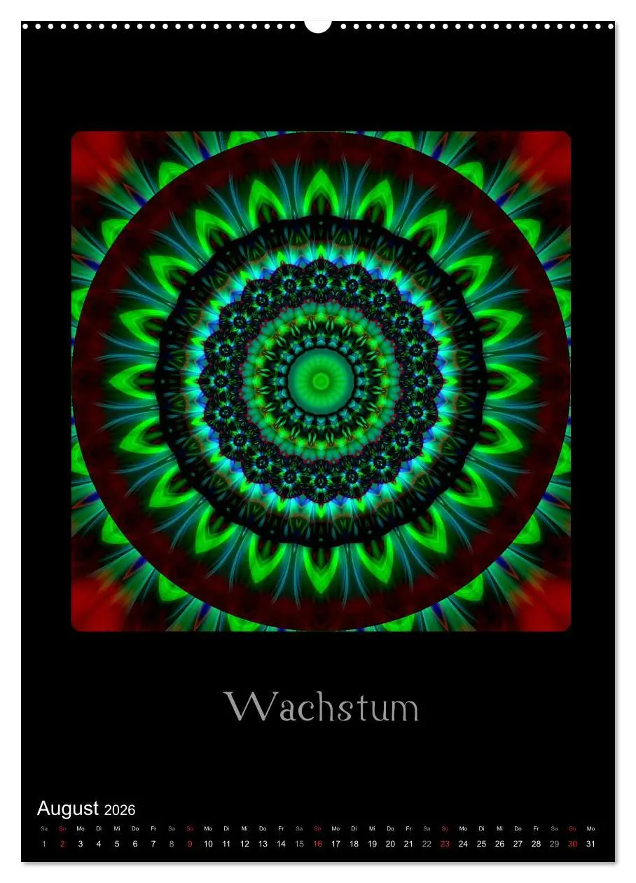 Bild: 9783516477320 | Mandalas - Spiegel der Seele (hochwertiger Premium Wandkalender...