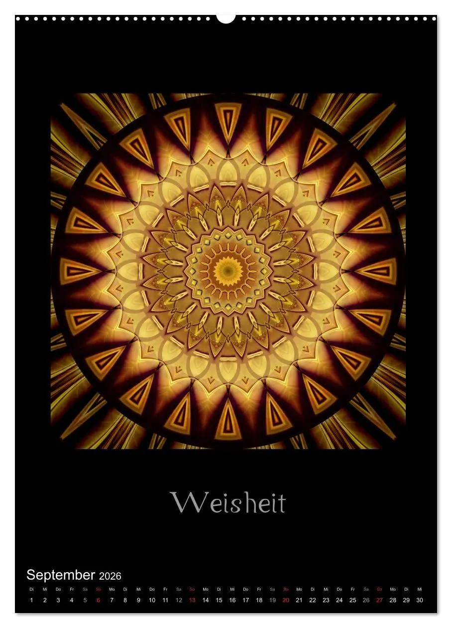 Bild: 9783516477320 | Mandalas - Spiegel der Seele (hochwertiger Premium Wandkalender...