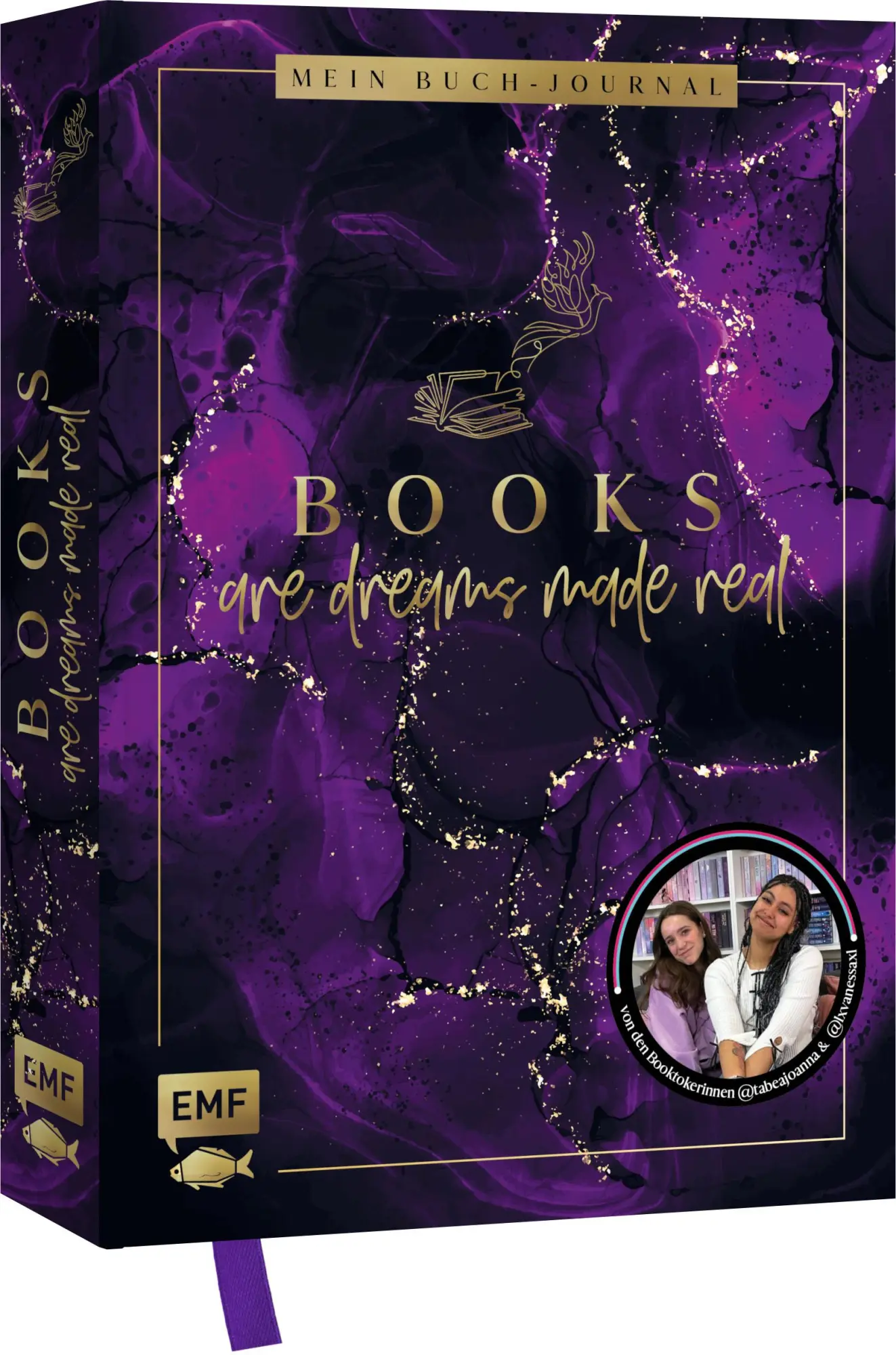 Cover: 9783745927320 | Books are dreams made real - Mein Buch-Journal - von den...
