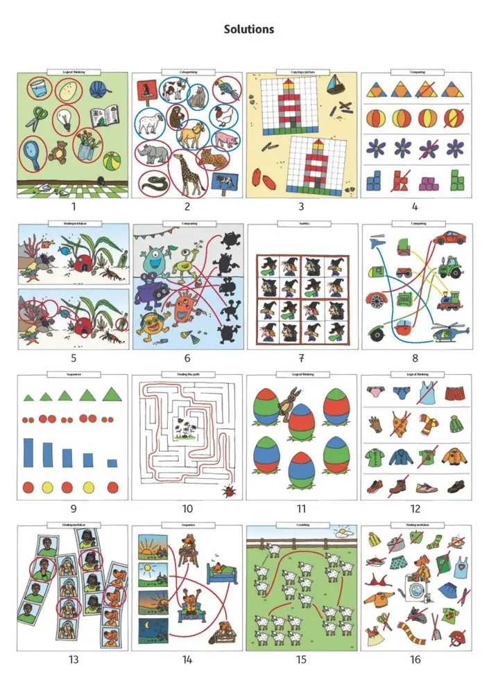 Bild: 9783881007320 | Preschool Activity Book for 5 Years - Boys and Girls - Logical...
