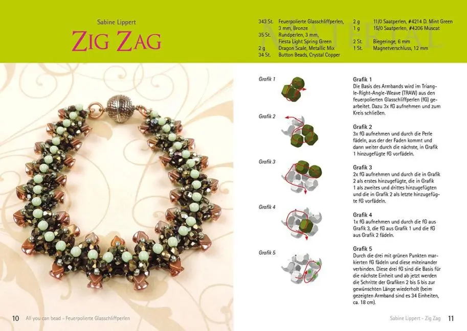 Bild: 9783940577320 | All you can bead | Feuerpolierte Glasschliffperlen | Broschüre | 2015