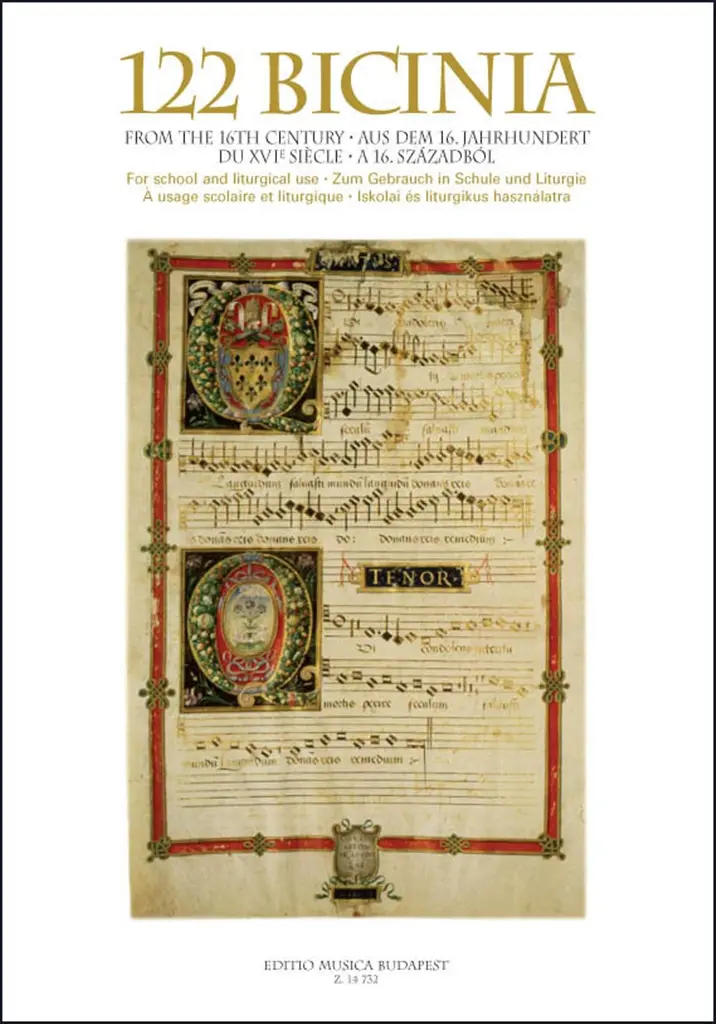 Cover: 9790080147320 | 122 Bicinia from the 16th century | Buch | 2012 | EAN 9790080147320