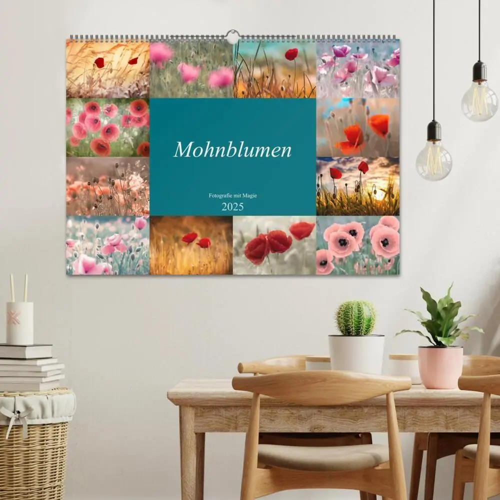 Bild: 9783435287420 | Mohnblumen - Fotografie mit Magie (Wandkalender 2025 DIN A2 quer),...
