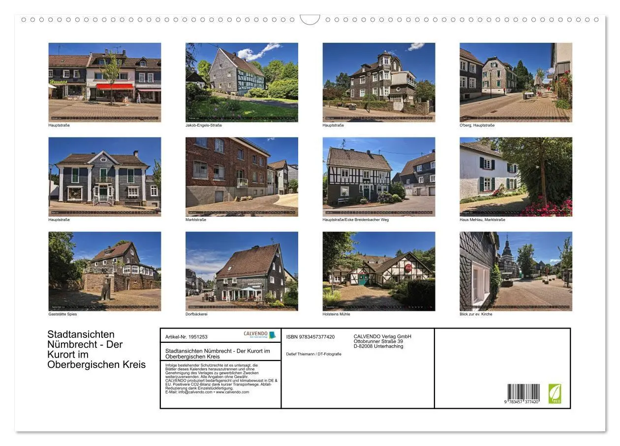 Bild: 9783457377420 | Stadtansichten Nümbrecht - Der Kurort im Oberbergischen Kreis...