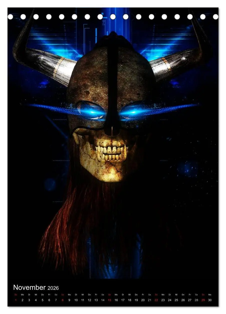 Bild: 9783516467420 | S.O.D. - Skulls Of Death Vol. I - Totenkopf Artworks (Tischkalender...