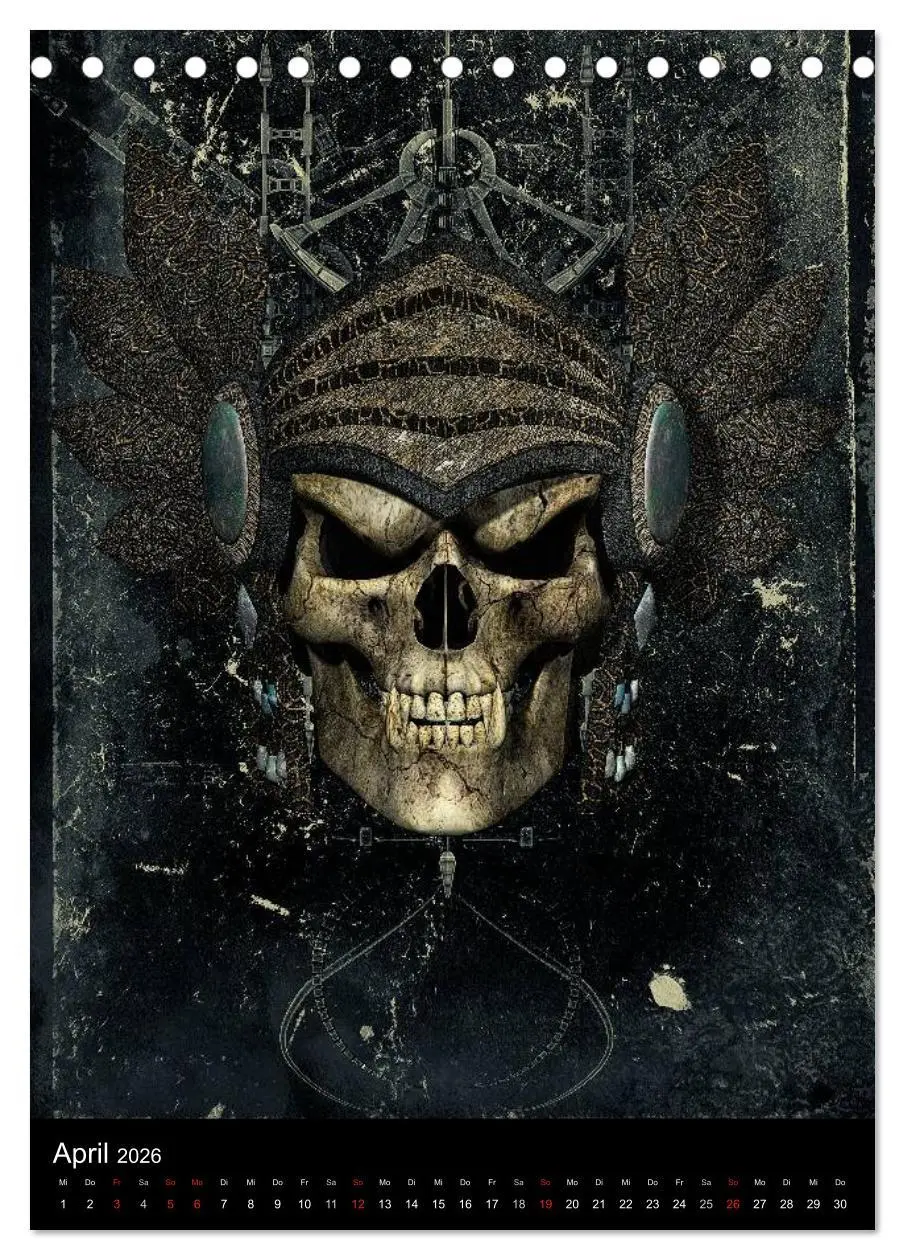 Bild: 9783516467420 | S.O.D. - Skulls Of Death Vol. I - Totenkopf Artworks (Tischkalender...