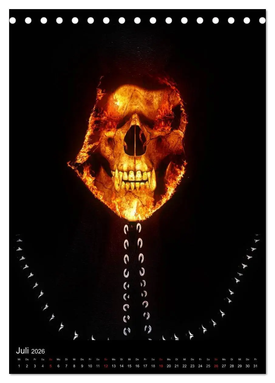 Bild: 9783516467420 | S.O.D. - Skulls Of Death Vol. I - Totenkopf Artworks (Tischkalender...